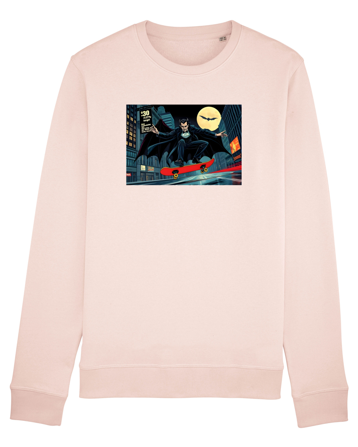 Bluză mânecă lungă Unisex Rise Candy Pink