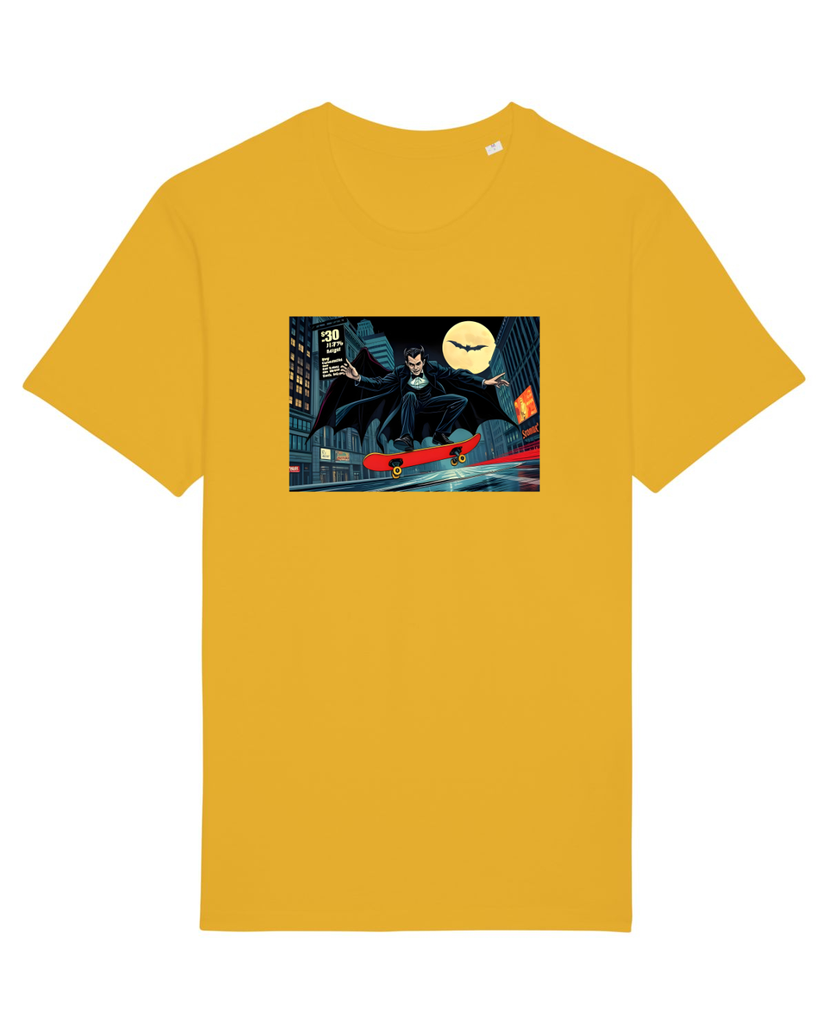 Tricou mânecă scurtă Unisex Rocker Spectra Yellow