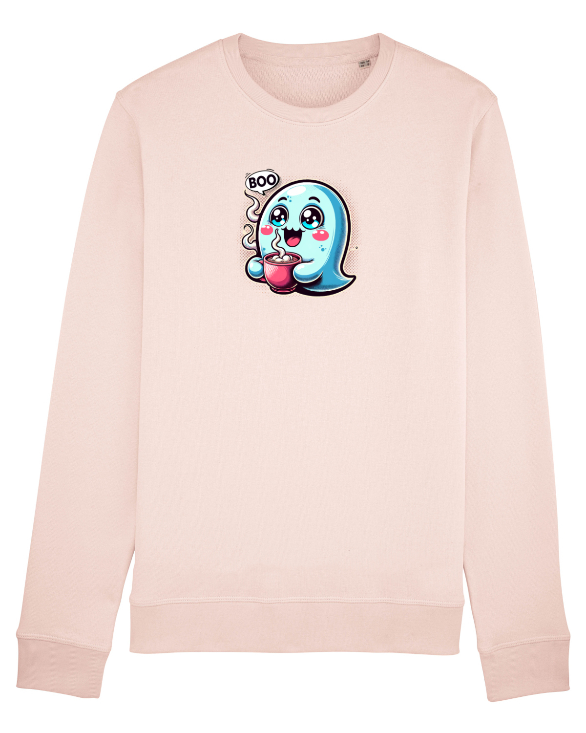 Bluză mânecă lungă Unisex Rise Candy Pink
