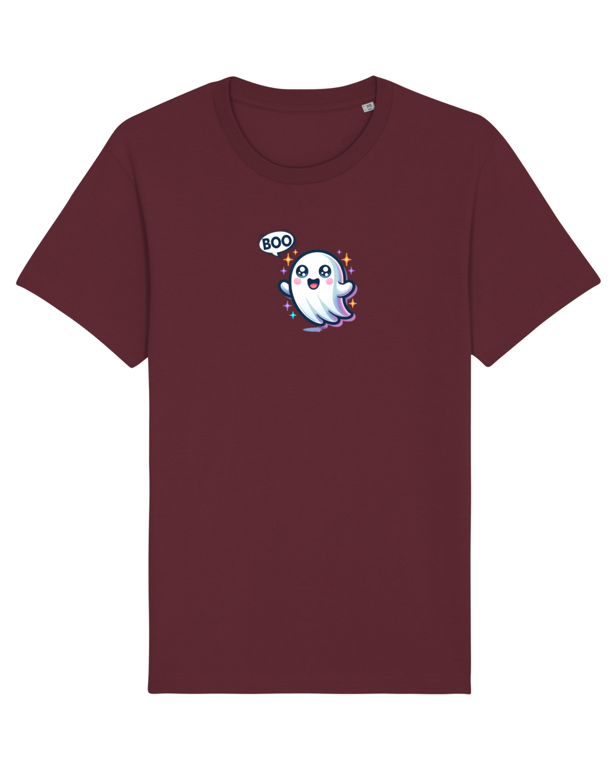 Tricou mânecă scurtă Unisex Rocker Burgundy
