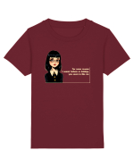 Wednesday  - For some reason... you like me - citat  Tricou mânecă scurtă  Copii Mini Creator
