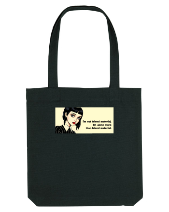 Wednesday  - Not friend material - citat  Black