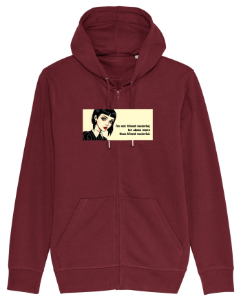 Wednesday  - Not friend material - citat  Burgundy