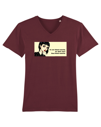 Wednesday  - Not friend material - citat  Burgundy