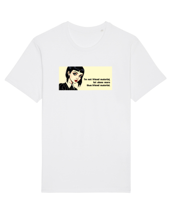 Wednesday  - Not friend material - citat  White