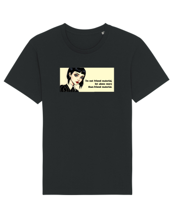 Wednesday  - Not friend material - citat  Black