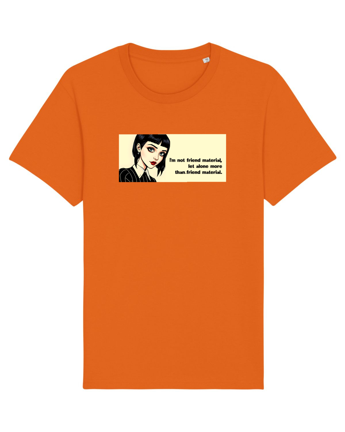 Tricou mânecă scurtă Unisex Rocker Bright Orange