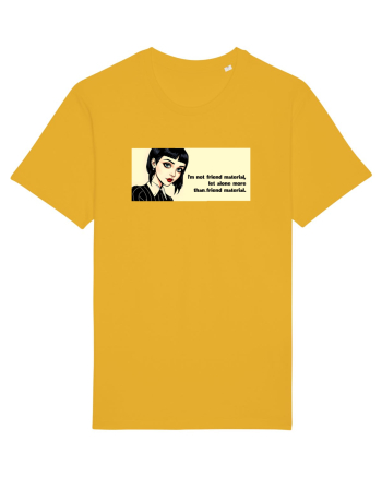 Wednesday  - Not friend material - citat  Spectra Yellow