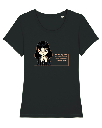 Wednesday  - It`s not my fault - citat  Black
