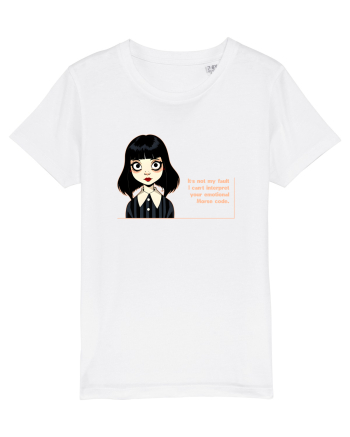 Wednesday  - It`s not my fault - citat  White