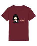 Wednesday  - It`s not my fault - citat  Tricou mânecă scurtă  Copii Mini Creator