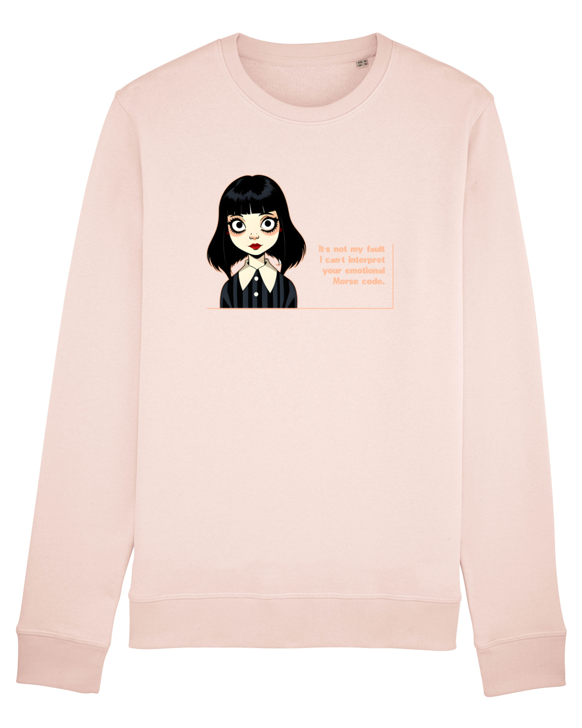 Bluză mânecă lungă Unisex Rise Candy Pink