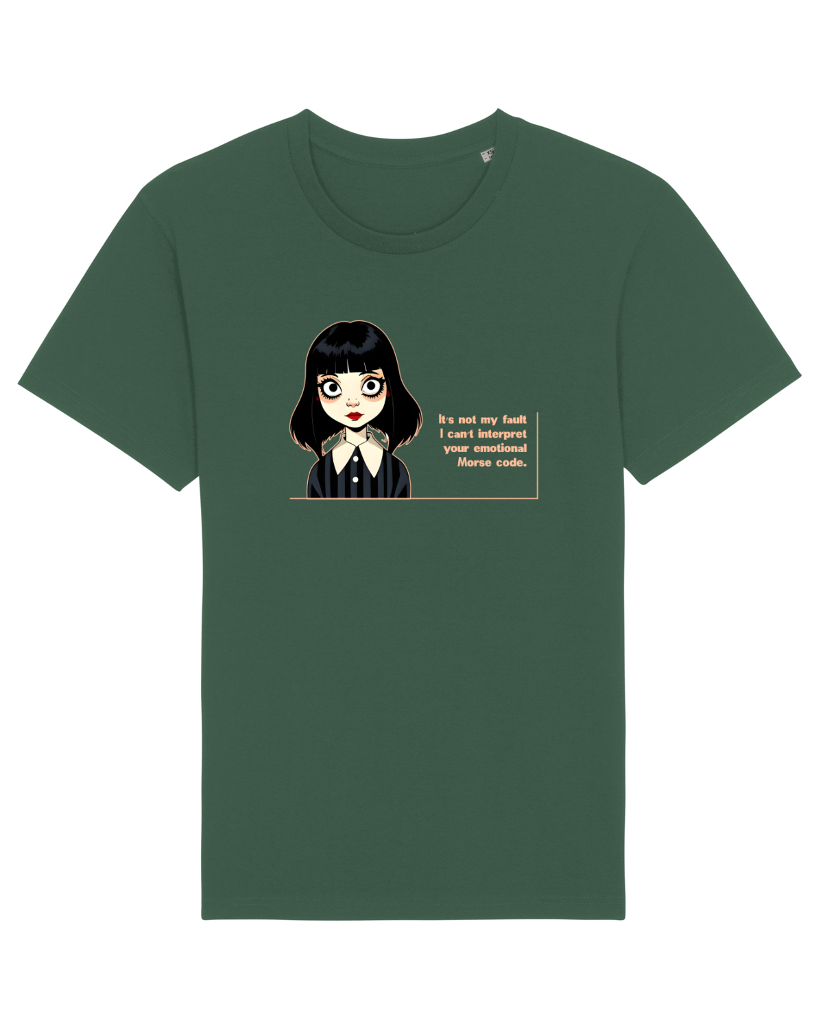 Tricou mânecă scurtă Unisex Rocker Bottle Green