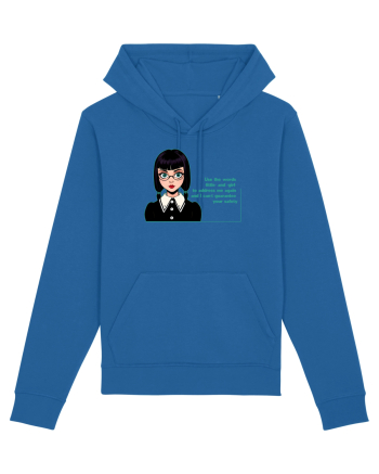 Wednesday  - Use the words little and girl Royal Blue