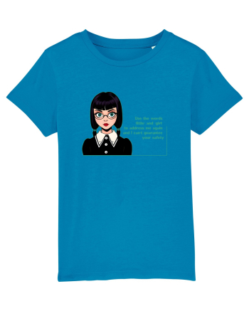 Wednesday  - Use the words little and girl Azur