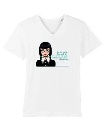 Wednesday  - Use the words little and girl White