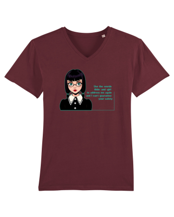 Wednesday  - Use the words little and girl Burgundy