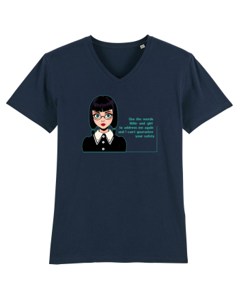 Wednesday  - Use the words little and girl French Navy
