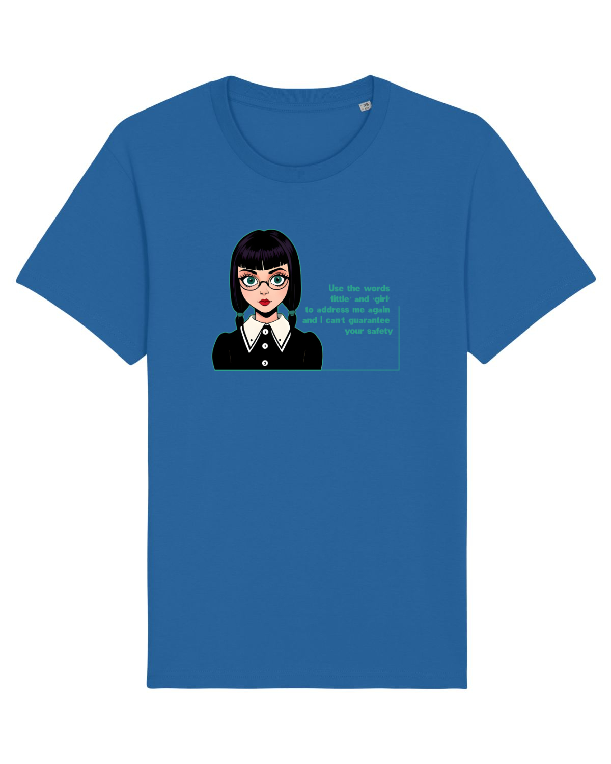 Tricou mânecă scurtă Unisex Rocker Royal Blue