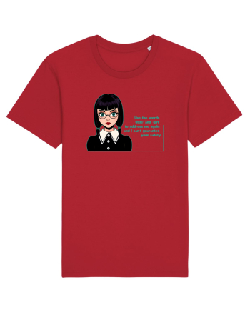 Wednesday  - Use the words little and girl Red