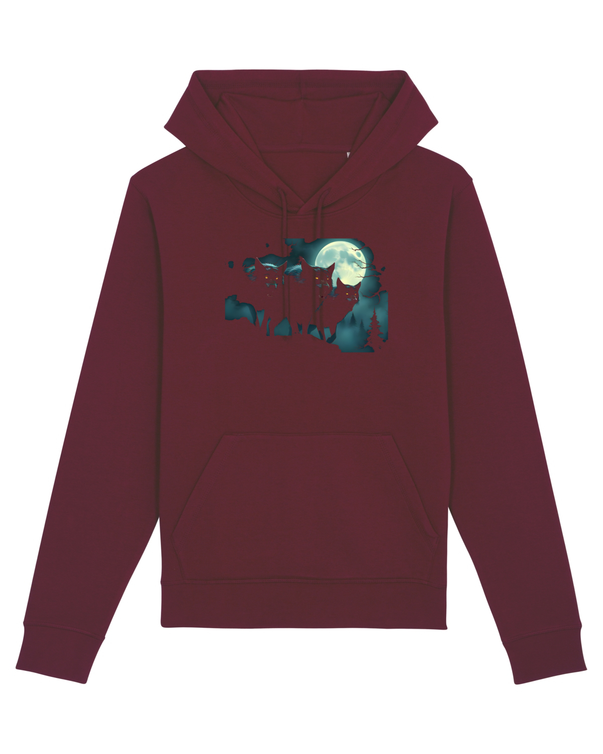 Hanorac Unisex Drummer Burgundy
