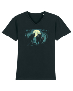 LUPI - LUNA -  SCARY 2 Tricou mânecă scurtă guler V Bărbat Presenter