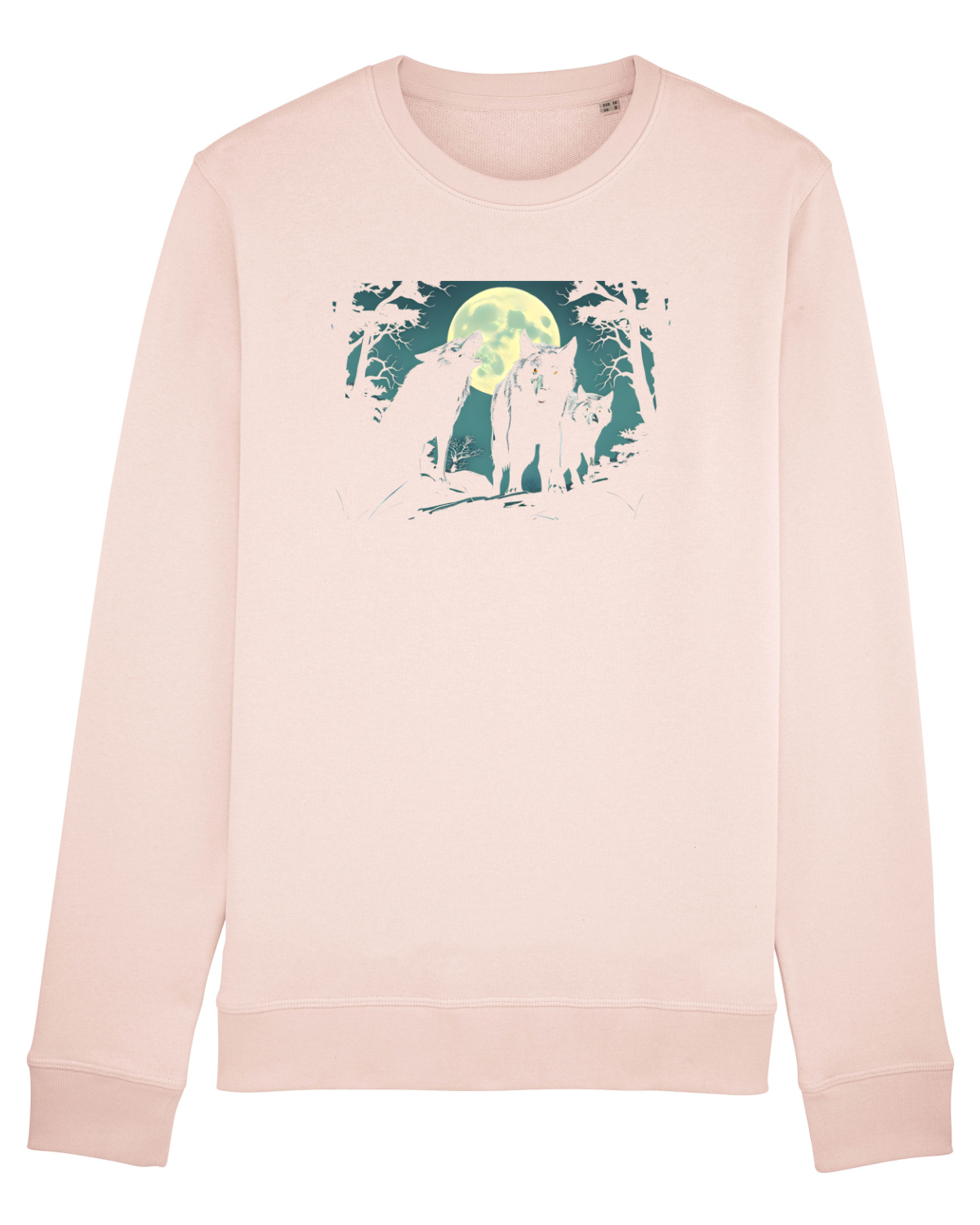 Bluză mânecă lungă Unisex Rise Candy Pink