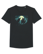 LUPI - LUNA -  SCARY 2 Tricou mânecă scurtă guler larg Bărbat Skater