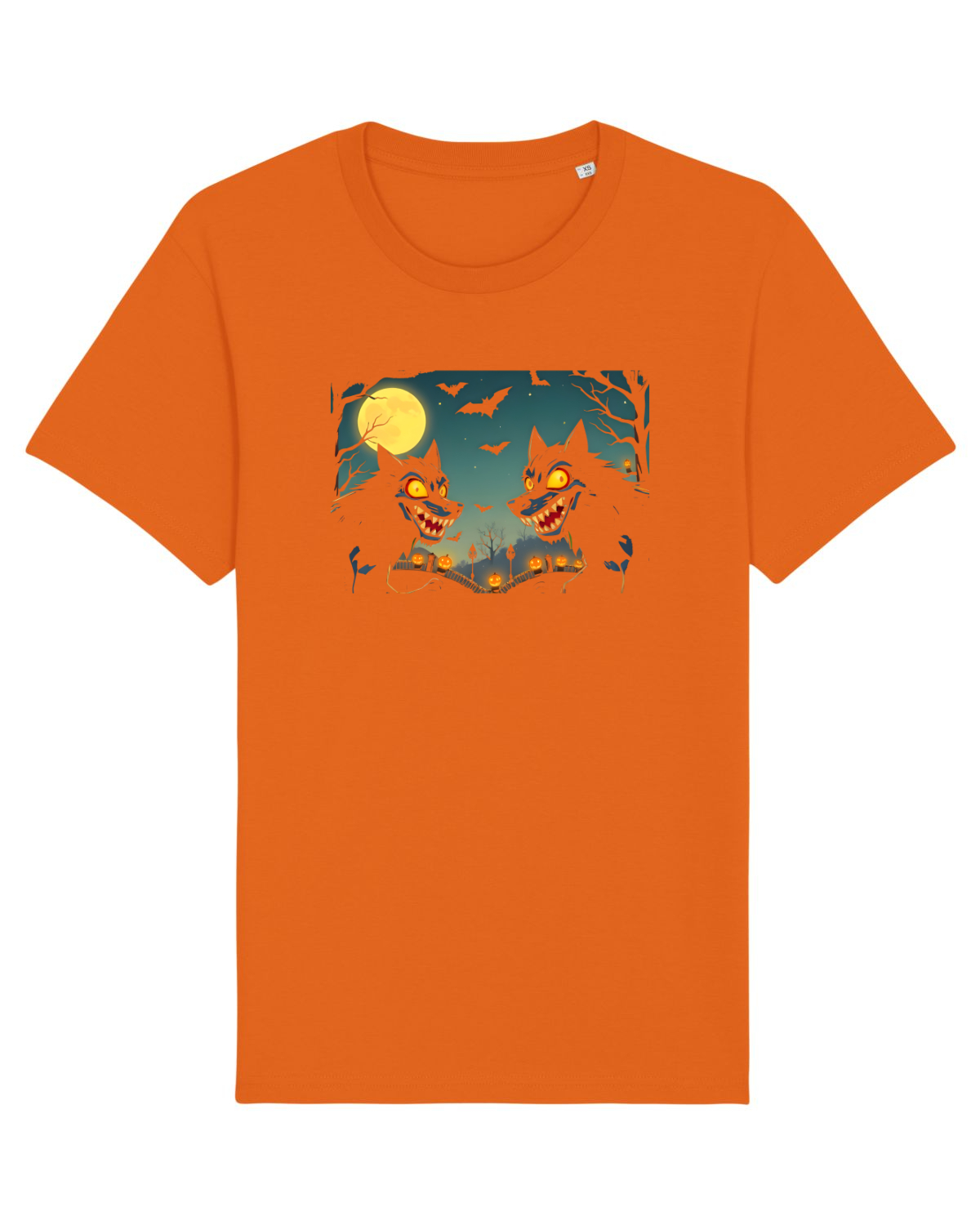 Tricou mânecă scurtă Unisex Rocker Bright Orange