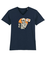 MUMIE _ CE HIEROGLIFA E ASTA?!? Tricou mânecă scurtă guler V Bărbat Presenter