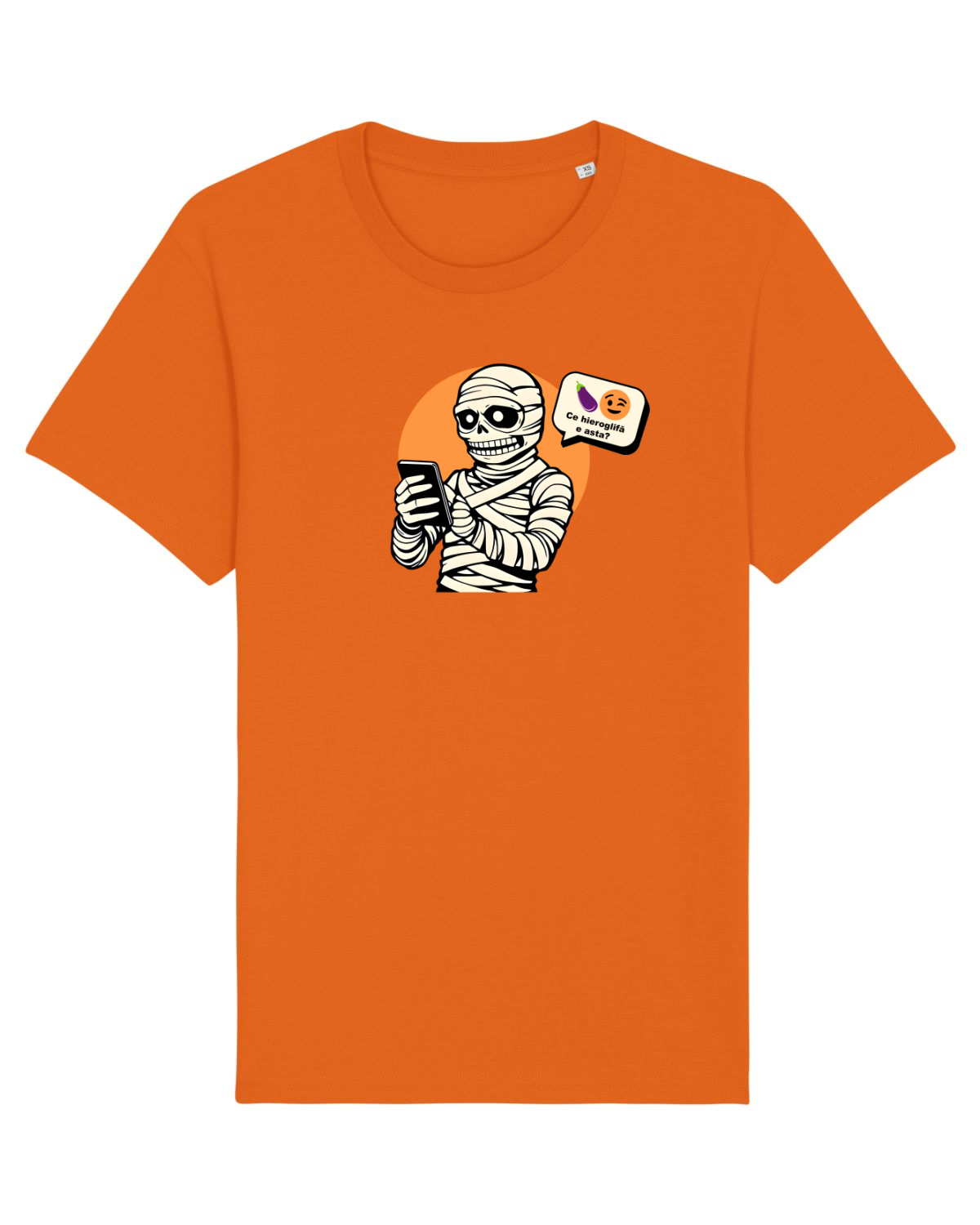 Tricou mânecă scurtă Unisex Rocker Bright Orange