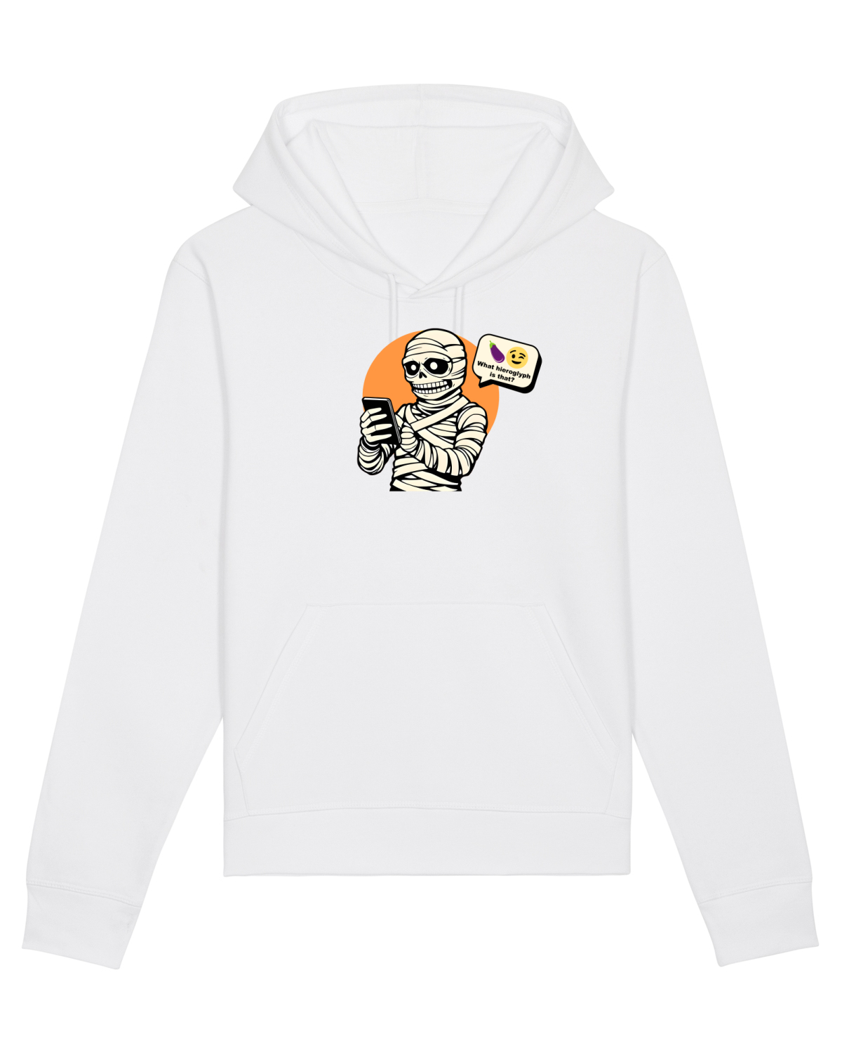 Hanorac Unisex Drummer White