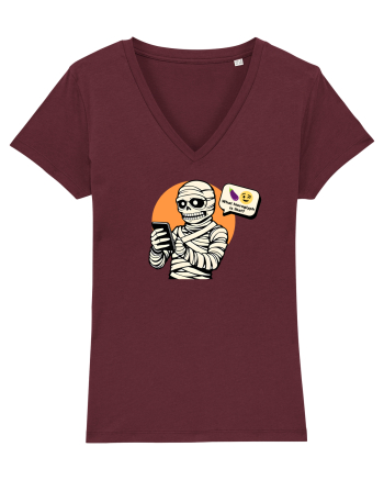 MUMMY - WHAT HIEROGLYPH IS THAT?!? Burgundy