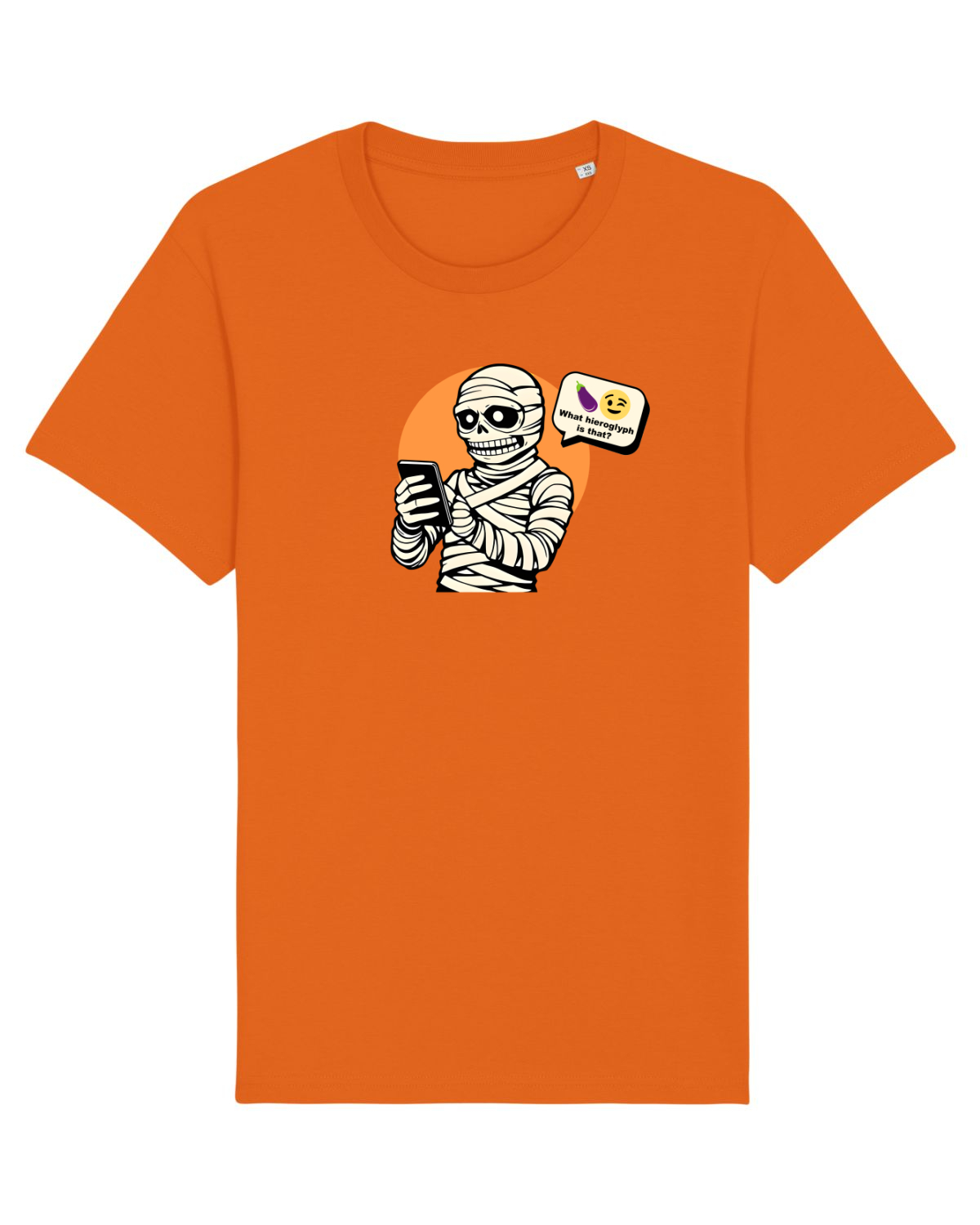 Tricou mânecă scurtă Unisex Rocker Bright Orange