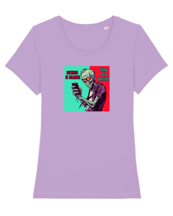 NOTHING IS SCARIER THAN A DEAD BATTERY - ZOMBIE Lavender Dawn