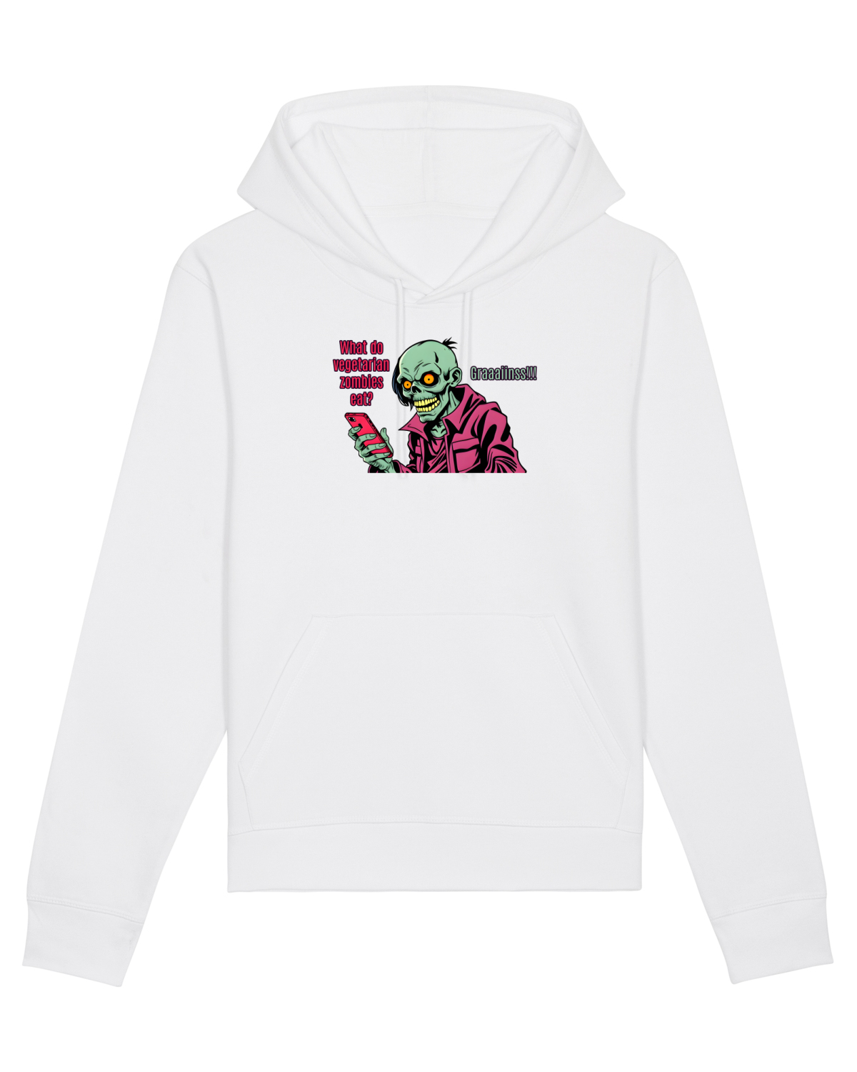 Hanorac Unisex Drummer White