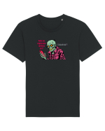WHAT VEGETARIAN ZOMBIES EAT? GRRAAAIIINSSS! Tricou mânecă scurtă Unisex Rocker
