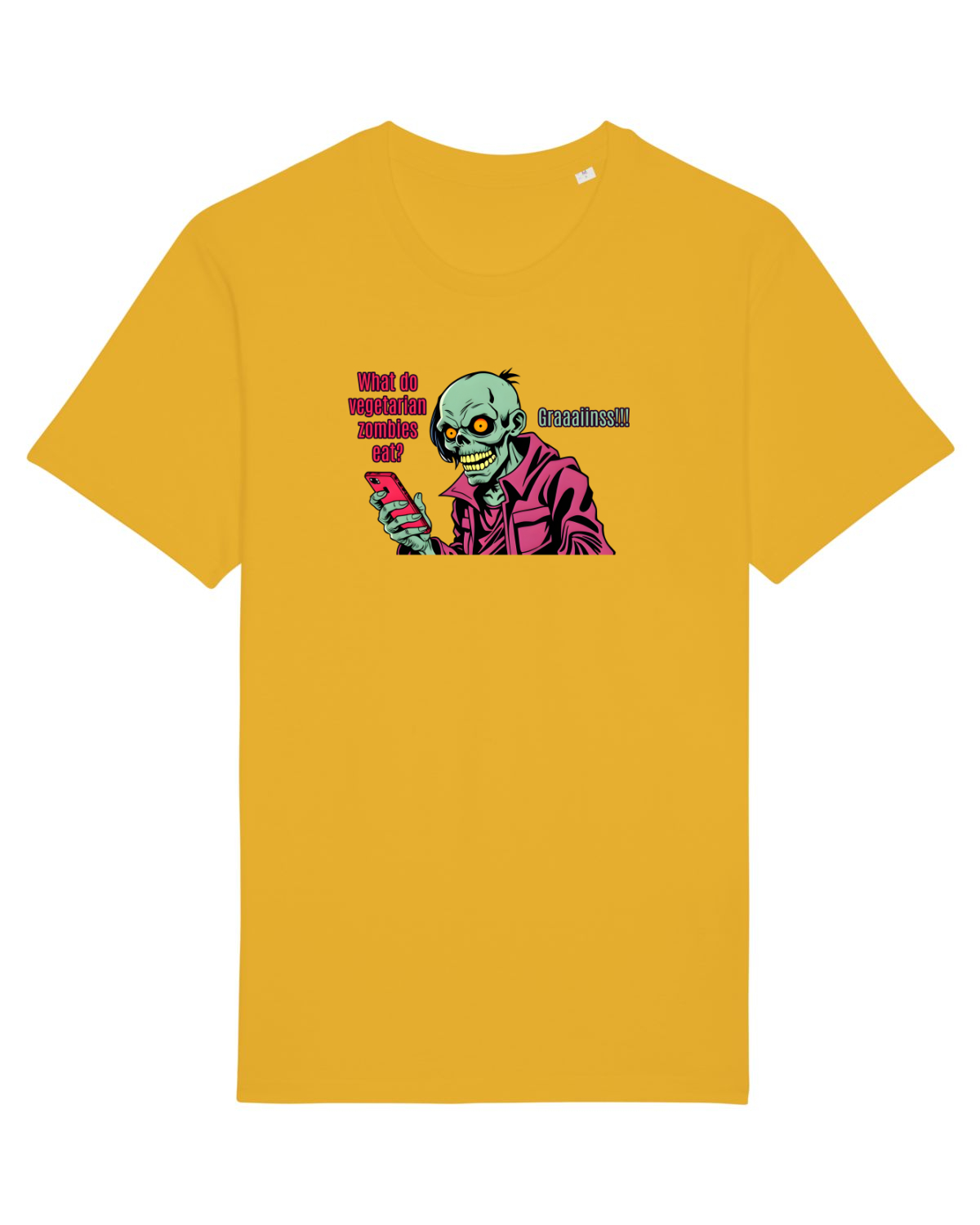 Tricou mânecă scurtă Unisex Rocker Spectra Yellow