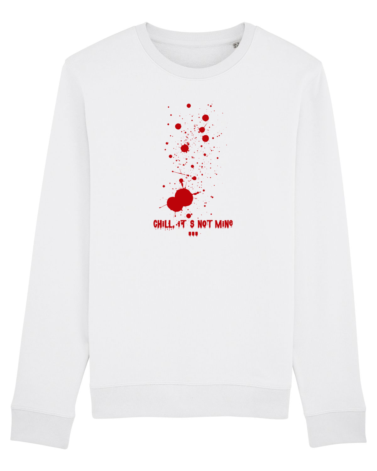 Bluză mânecă lungă Unisex Rise White