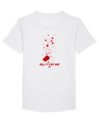 BLOOD SPLATTERS - CHILL, IT`S NOT MINE White