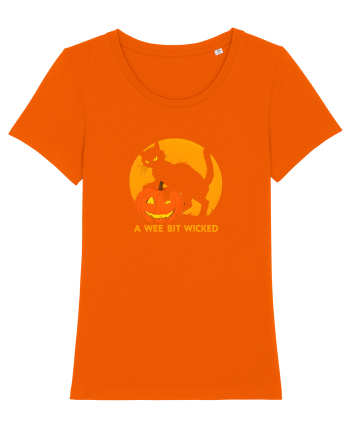 PISICA & DOVLEAC - SILUETA - A WEE BIT WICKED 2 Bright Orange