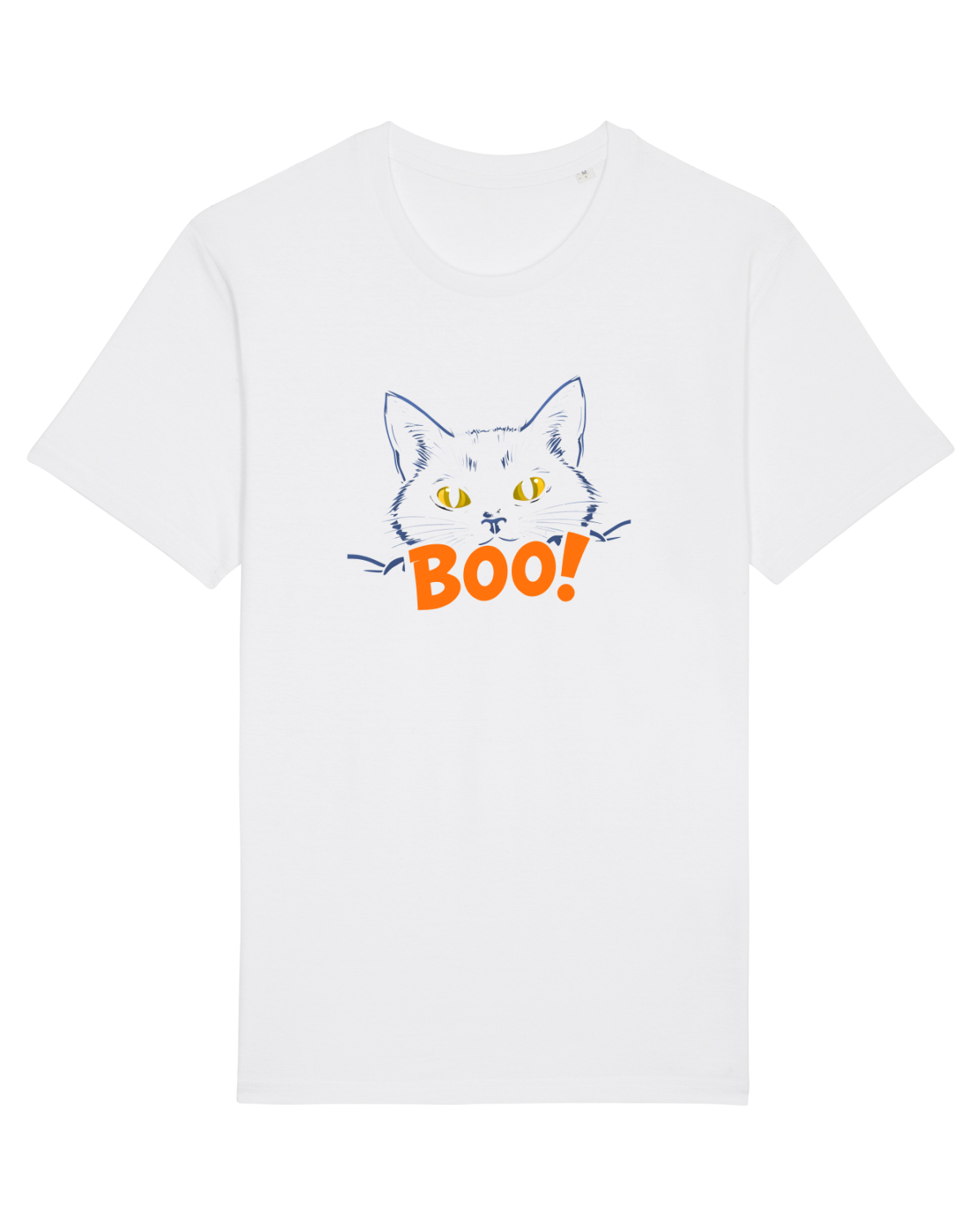 Tricou mânecă scurtă Unisex Rocker White