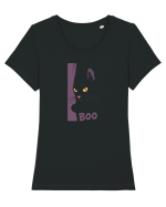 PISICA - BOO 2 Tricou mânecă scurtă guler larg fitted Damă Expresser