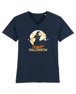 PISICA - HALLOMEOW Tricou mânecă scurtă guler V Bărbat Presenter