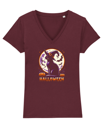 PISICA - HALLOWEEN Burgundy