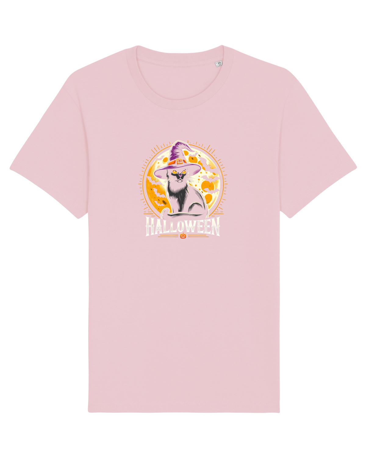 Tricou mânecă scurtă Unisex Rocker Cotton Pink