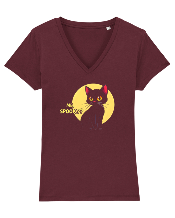 PISICA - ME, SPOOKY? Burgundy