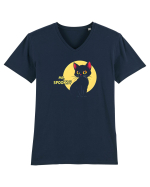 PISICA - ME, SPOOKY? Tricou mânecă scurtă guler V Bărbat Presenter