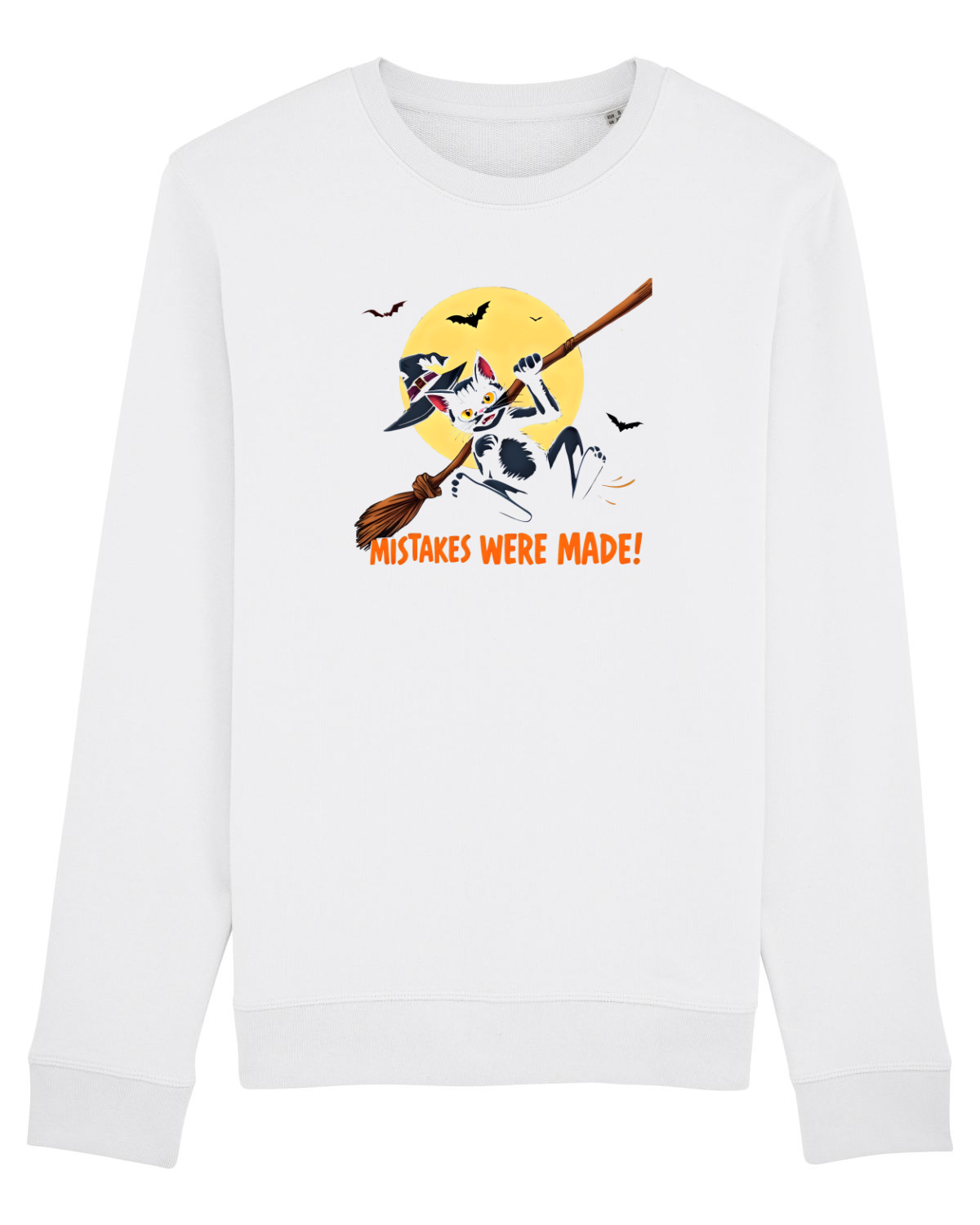 Bluză mânecă lungă Unisex Rise White