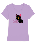 PISICA - ANOTHER EFFING HALLOWEEN Tricou mânecă scurtă guler larg fitted Damă Expresser